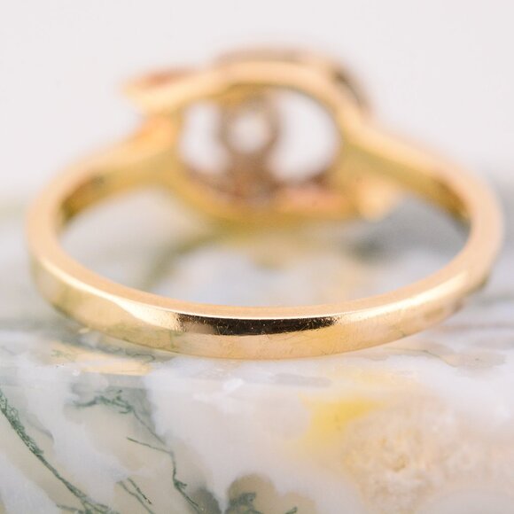 14K Vintage Dynasty Diamond Ring - Picture 5 of 9